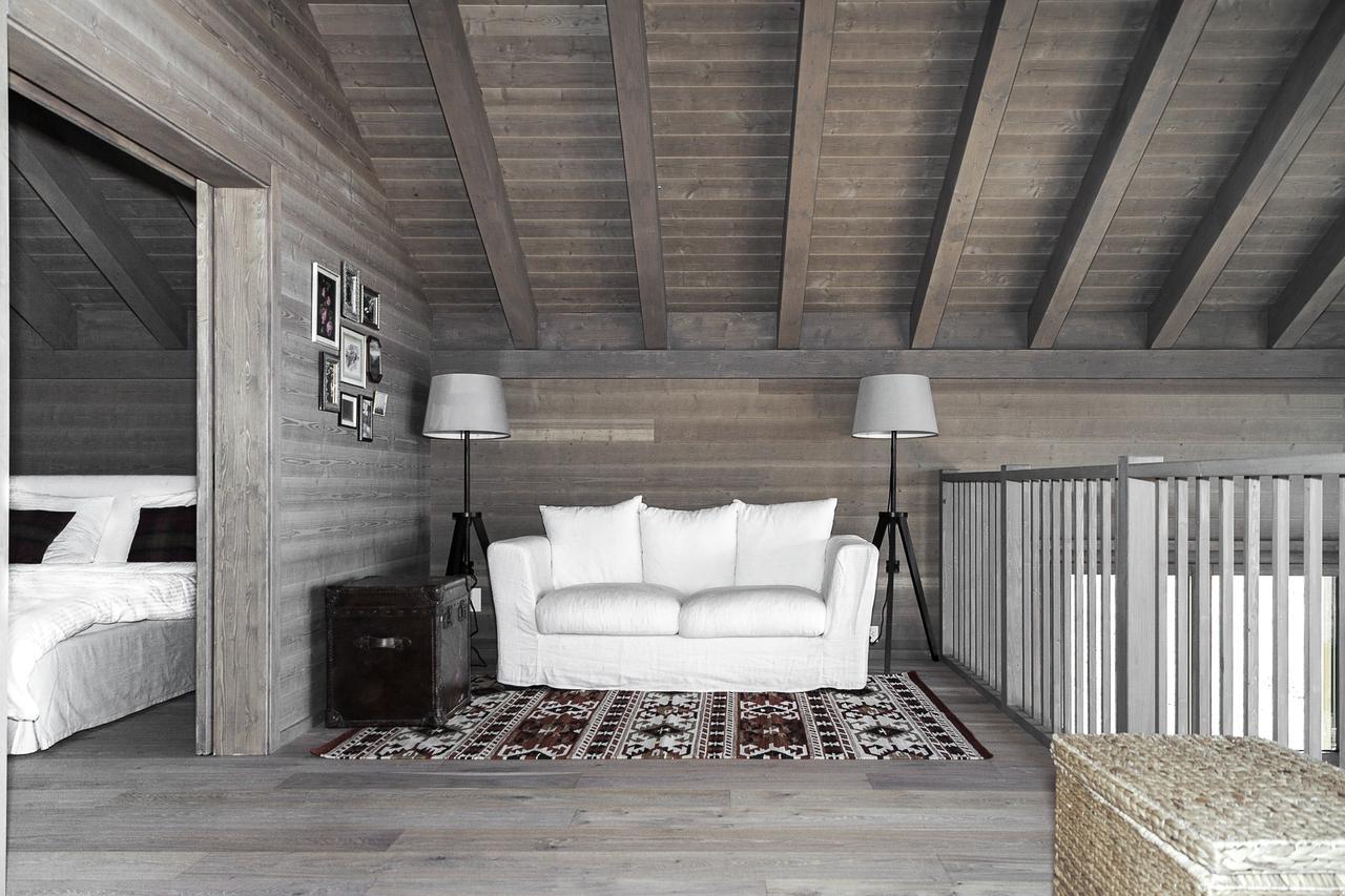 Chalet Kristall Rosswald Bagian luar foto