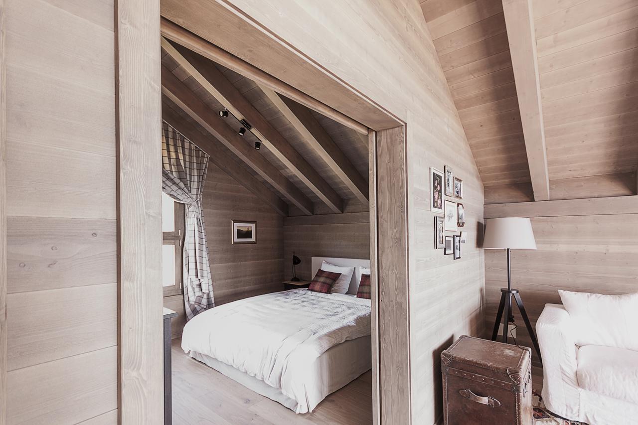 Chalet Kristall Rosswald Bagian luar foto
