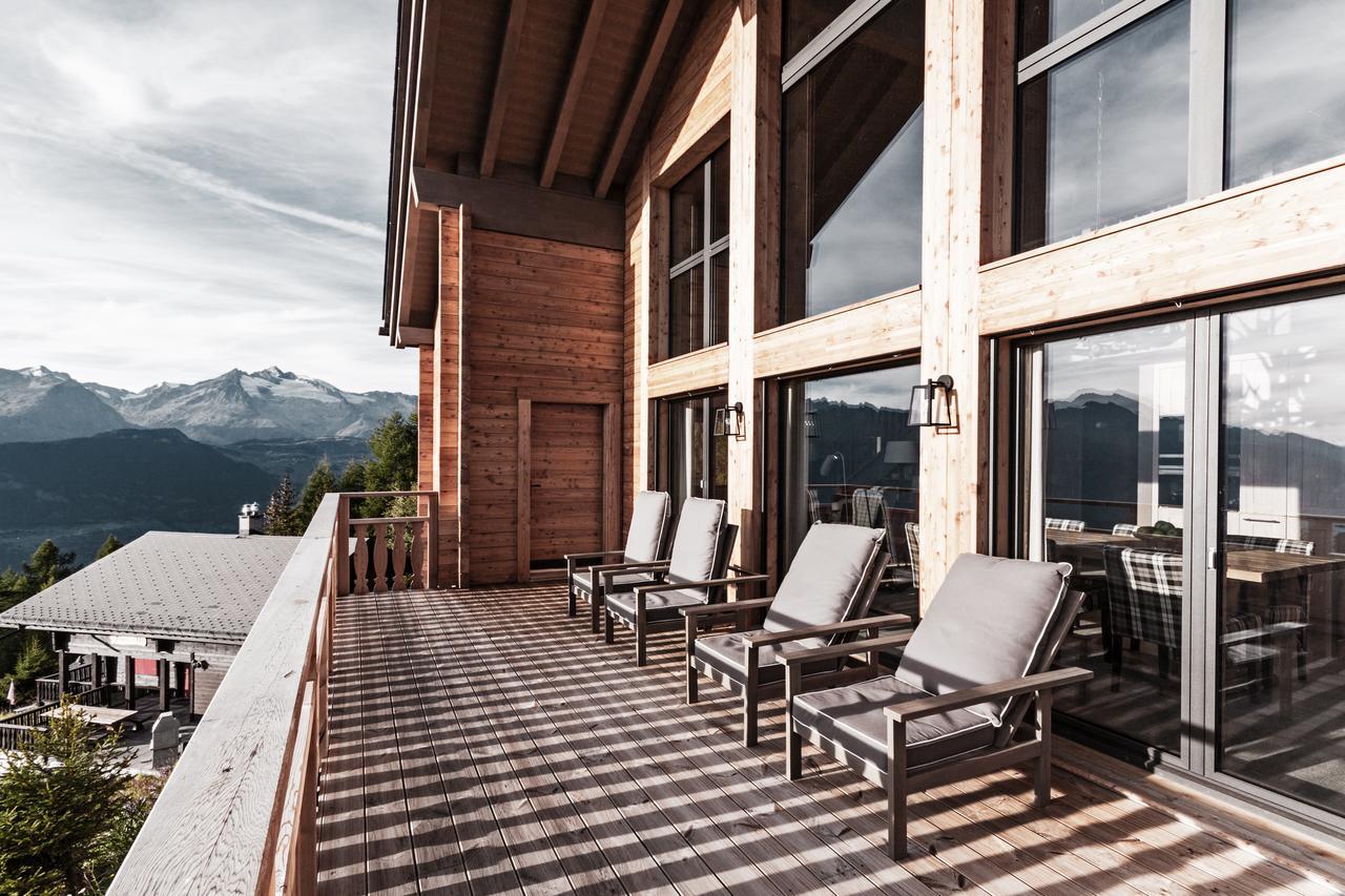 Chalet Kristall Rosswald Bagian luar foto