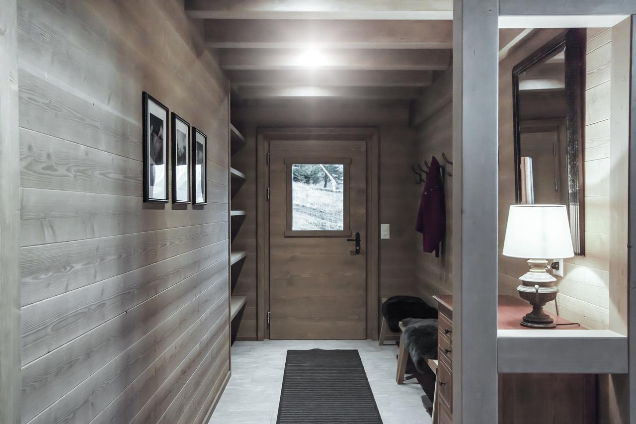 Chalet Kristall Rosswald Bagian luar foto