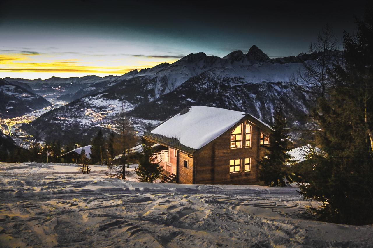 Chalet Kristall Rosswald Bagian luar foto