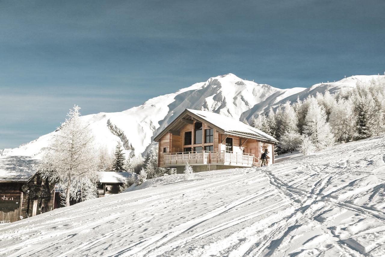 Chalet Kristall Rosswald Bagian luar foto