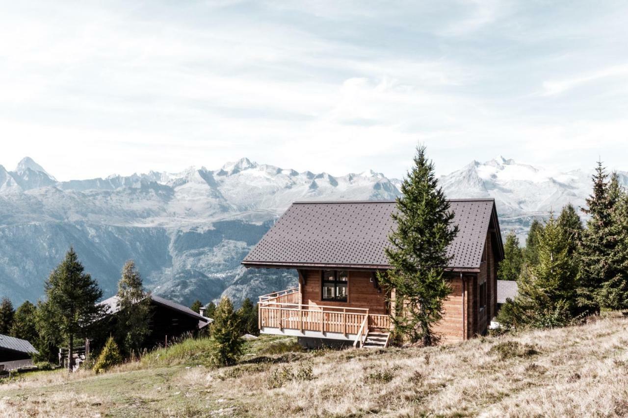 Chalet Kristall Rosswald Bagian luar foto